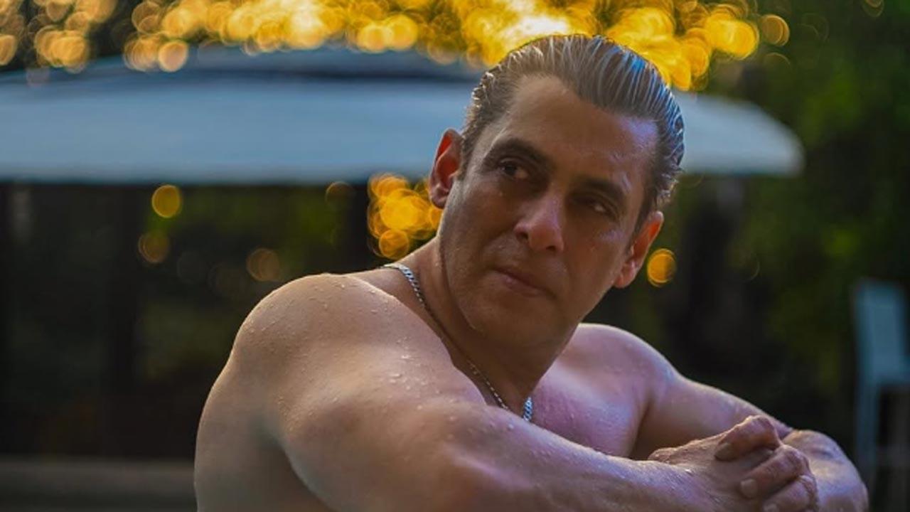 Salman Khan shares poolside pictures after pushing his upcoming show