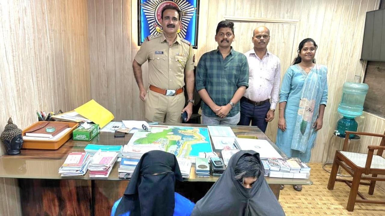 Malwani Police busts cyber fraud gang using fake companies to defraud people