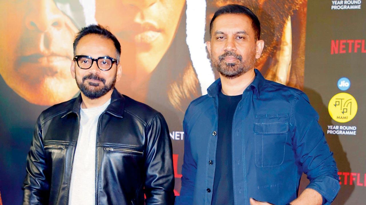 (From left) Krishna DK and Raj Nidimoru