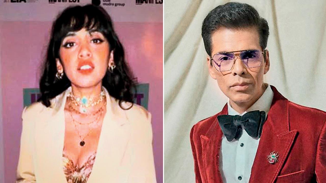 Reema Maya and Karan Johar