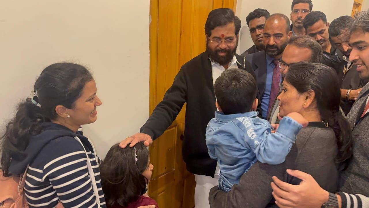 Maharashtra minister Girish Mahajan also reached Srinagar on Wednesday to help tourists from the state return home safely