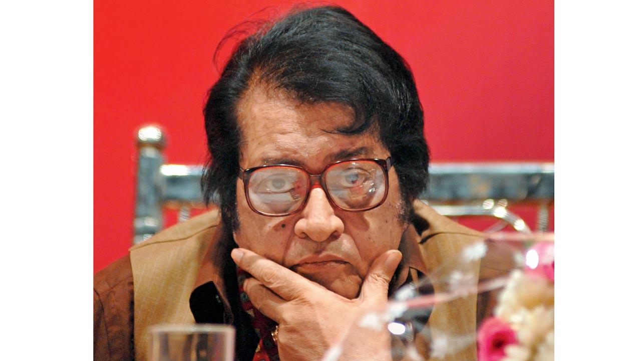 Manoj Kumar at an event in 2008. Pic/Rane Ashish