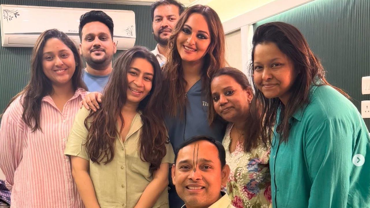 Sonakshi Sinha wraps filming for her Telugu debut ‘Jatadhara’