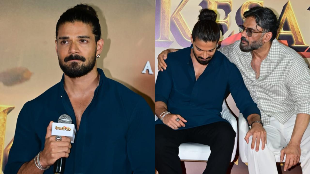 Sooraj Pancholi gets teary-eyed at Kesari Veer trailer launch as he returns to movies after 4 years. Read more