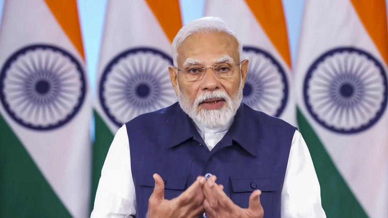 PM Modi hails golden jubilee of India's first satellite Aryabhata