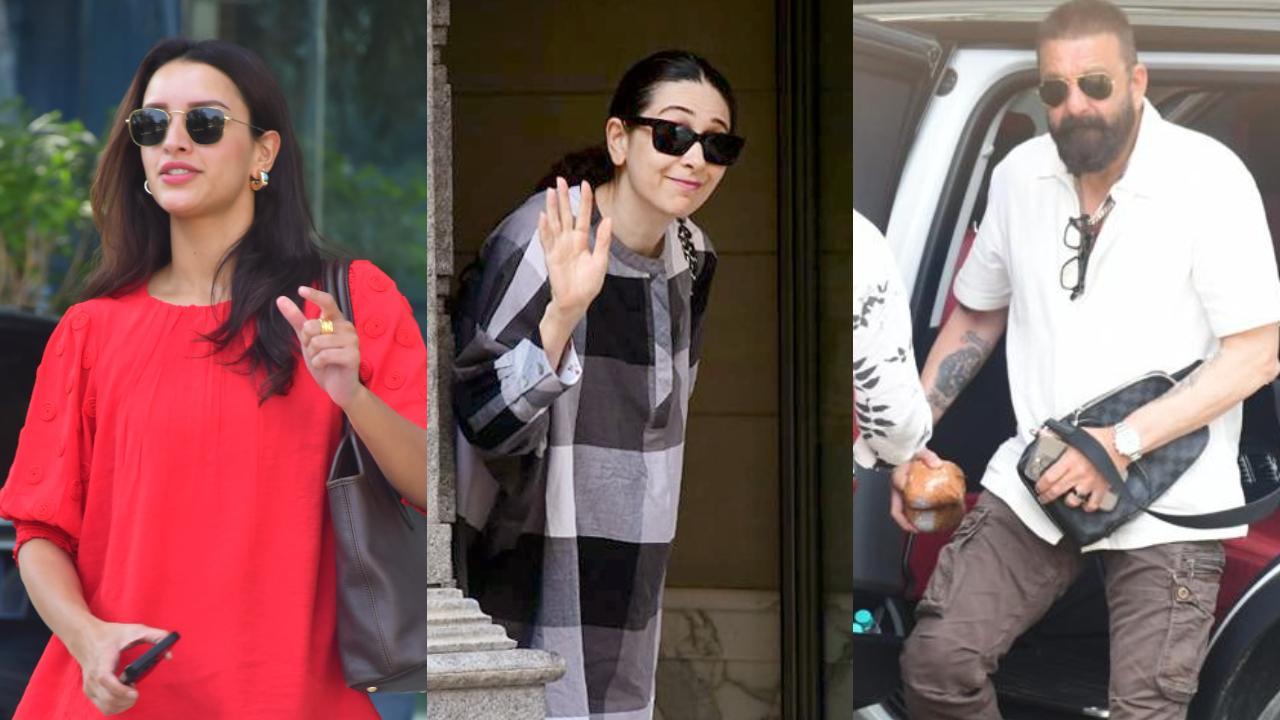 Spotted in the city: Karisma Kapoor, Triptii Dimri, Sanjay Dutt and others 