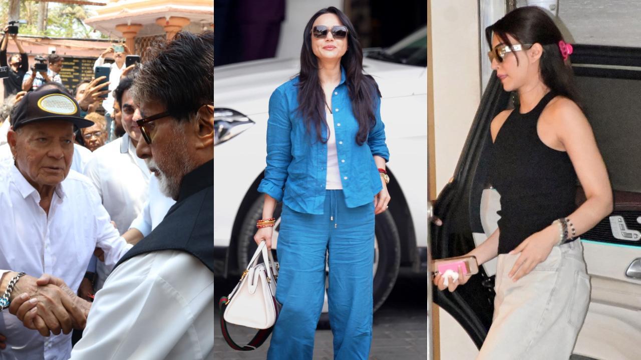 Spotted in the city: Amitabh Bachchan, Preity Zinta, Kriti Sanon and others
