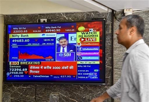 All sectoral indices on the BSE were in negative territory—metal stocks crashed over 7 per cent, while industrials, commodities, IT, and tech-related indices saw declines of 4 to 6 per cent. Meanwhile, Foreign Institutional Investors offloaded equities worth Rs 3,483.98 crore on Friday, and Brent crude prices slipped nearly 3 per cent to USD 63.51 per barrel, adding to the global anxiety.