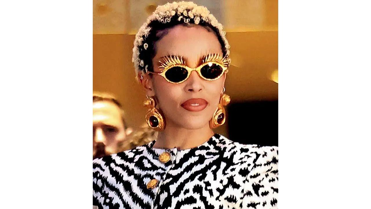 Doja Cat with her bejewelled glasses
You could also invest in a variety of designs to match different looks or aesthetics — while a pair embellished with studded stones works perfectly for casual outings, more intricate designs are perfect for formal events