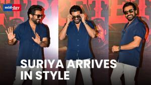 Suriya and Director Karthik Shine at 'Celebrate the Spirit of Retro' event