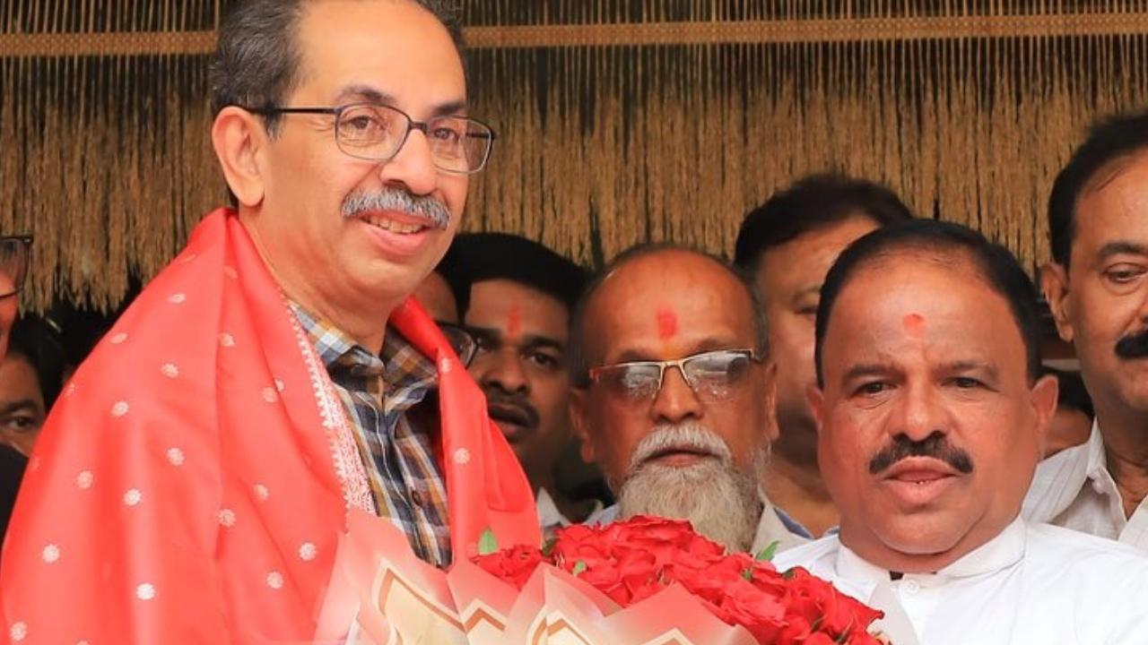 IN PHOTOS: Congress leader Sahdev Betkar joins Shiv Sena (UBT)