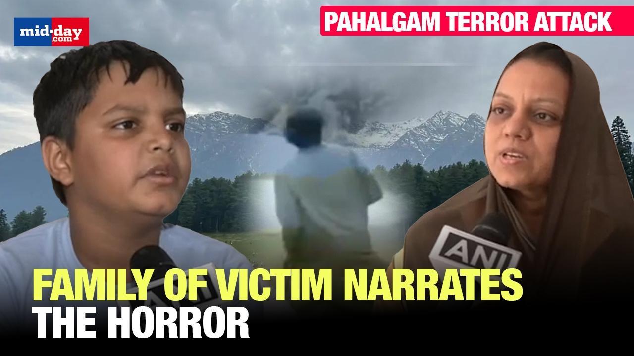 Pahalgam terror attack victim’s wife shares chilling details - Watch video