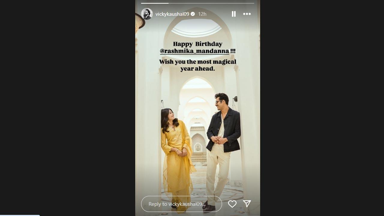 Picture Courtesy/Vicky Kaushal`s Instagram account