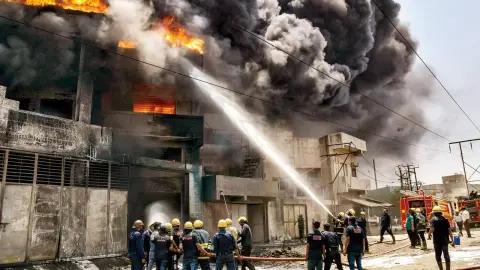 17 injured in explosion at residential area in China