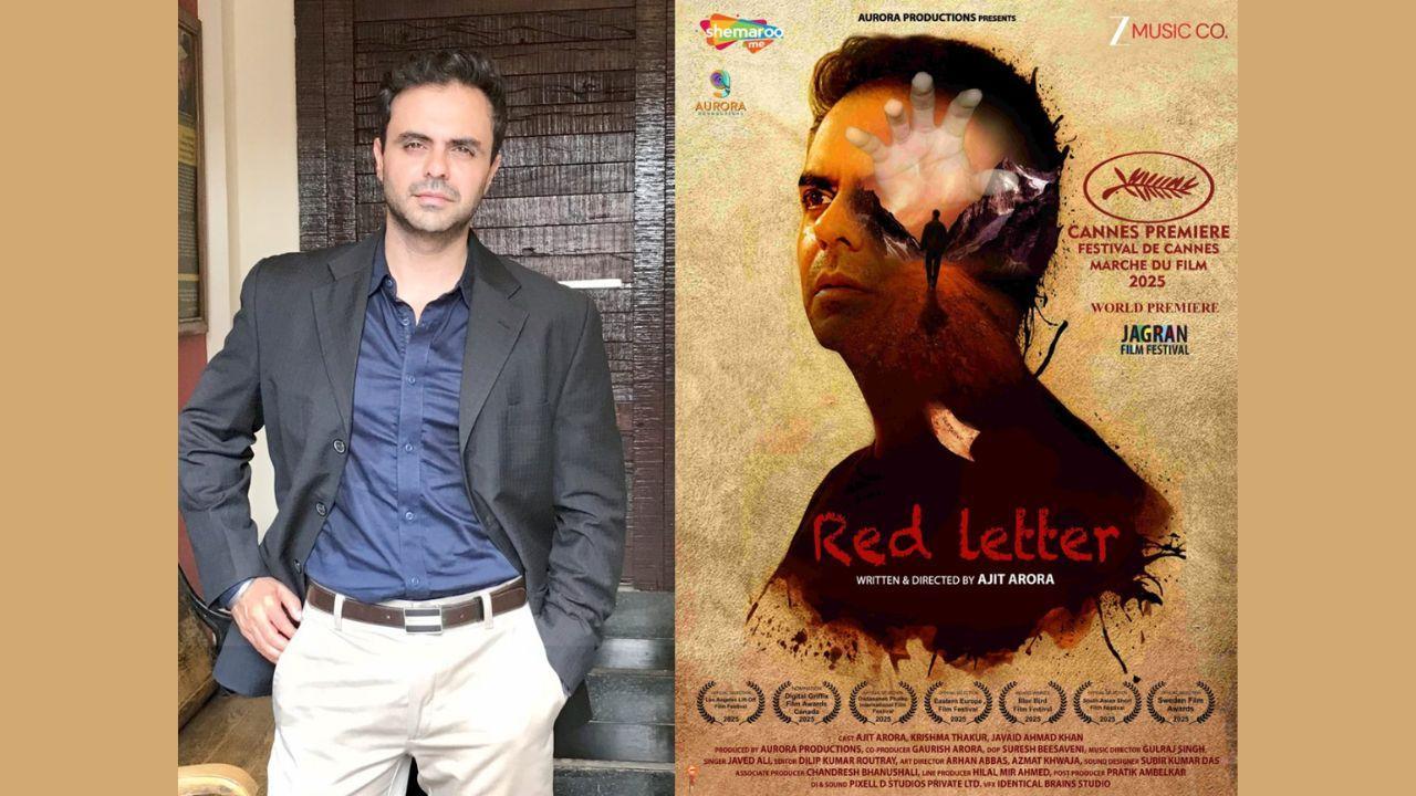 Director-Actor Ajit Arora's Powerful Social Thriller 'Red Letter' Arrives on ShemarooMe This August