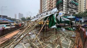 In Photos: Tensions spike high at Dadar Kabutarkhana as people tear tarpaulin