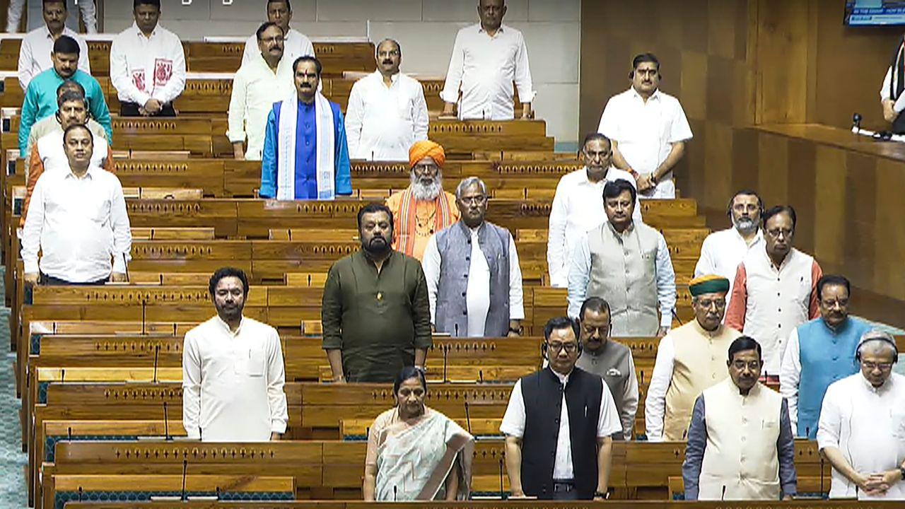 The government in the lower house of the Parliament asserted that the matters pending before the judiciary cannot be discussed on the floor of the House.