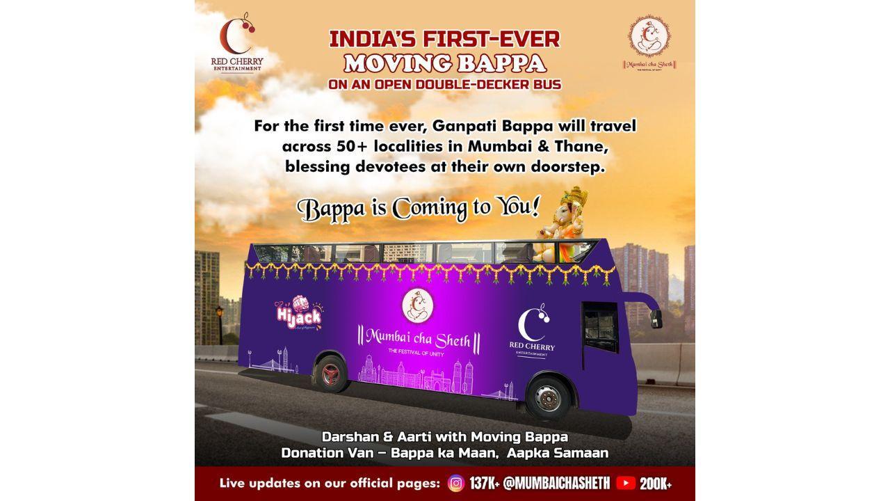 Mumbai Cha Seth 2025: Bappa Is Coming Home… On The Streets Of Mumbai!