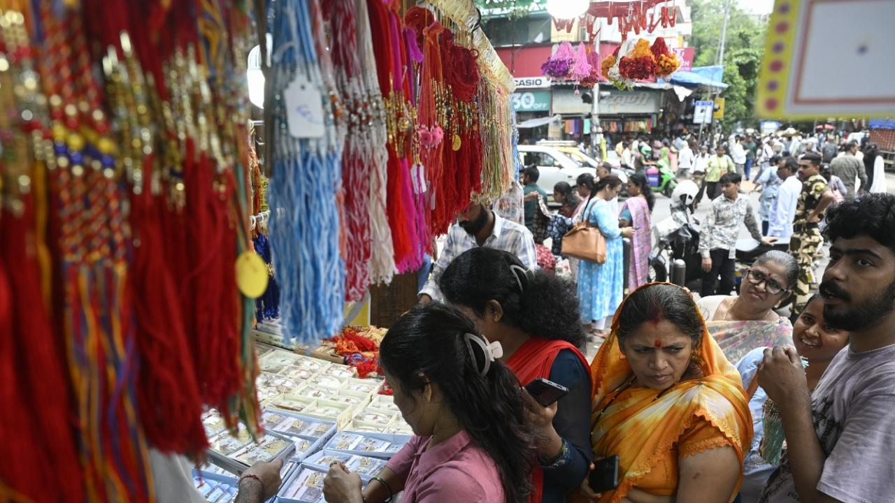 According to the Hindu lunar calendar, Raksha Bandan is celebrated on the full moon day (purnima) of the Shravan month, which usually falls in August according to the Gregorian calendar