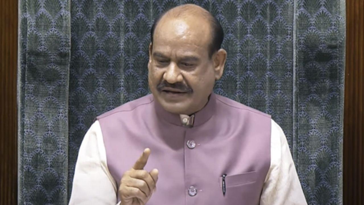 The ruckus prompted Lok Sabha Speaker Om Birla to adjourn the House till 2 pm 