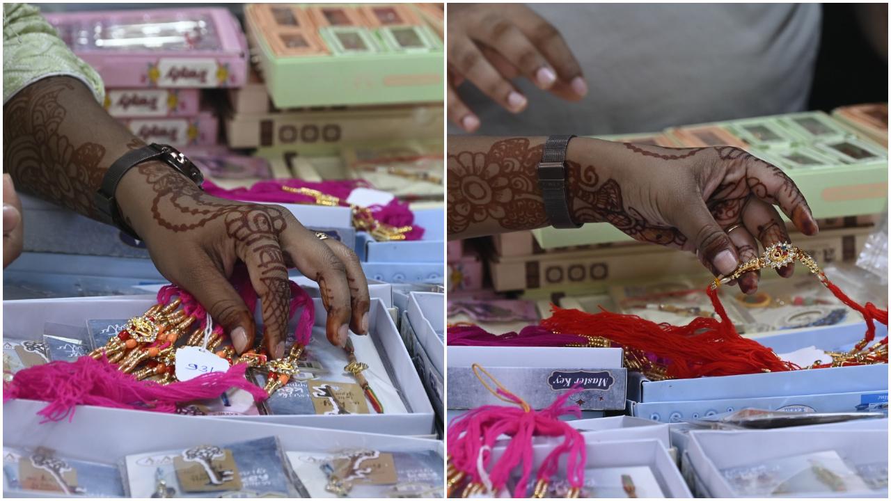 The festival celebrates the bond between brothers and sisters, and rakhi is the thread that ties the whole festival together