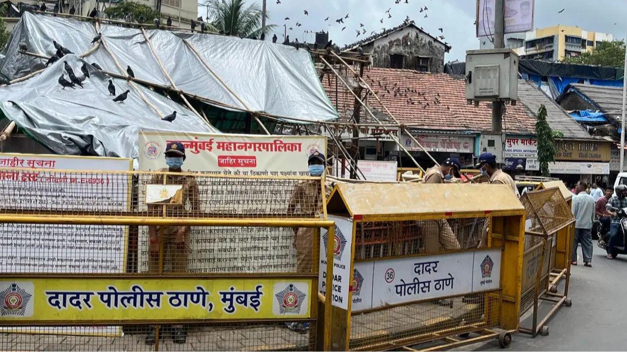 Mumbai LIVE: BMC covers Dadar Kabutarkhana once again, steps up security