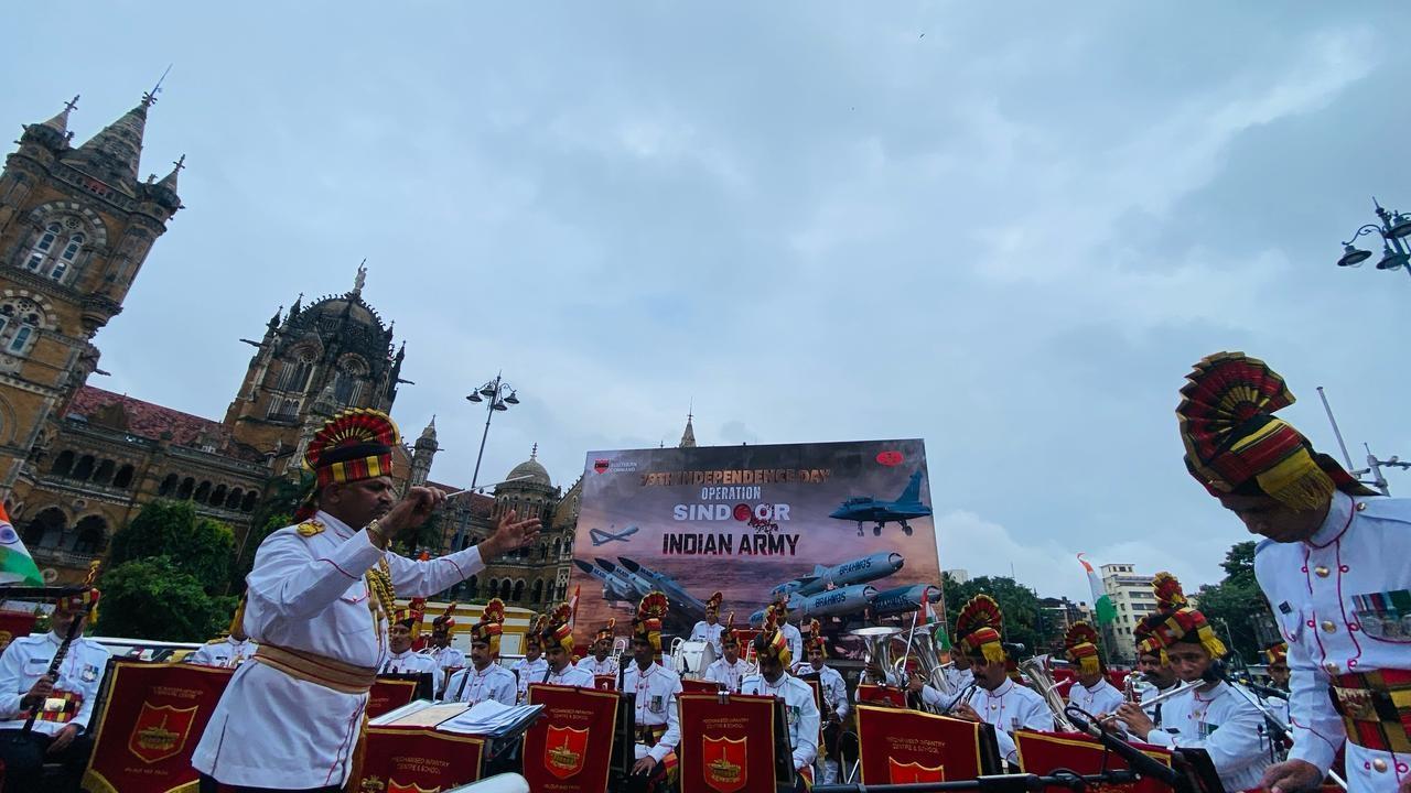Security has also been tightened in view of Independence Day, with the Mumbai Police keeping vigil in the city