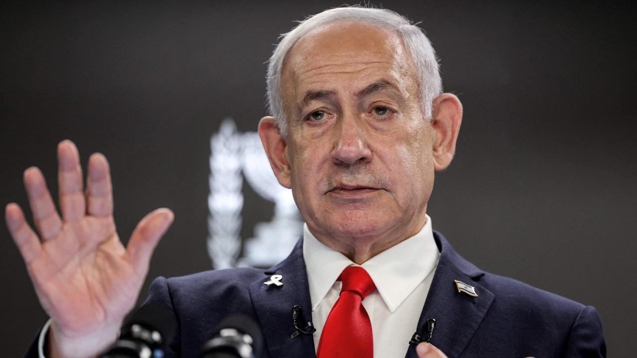 In Photos: Benjamin Netanyahu defends new military offensive in Gaza