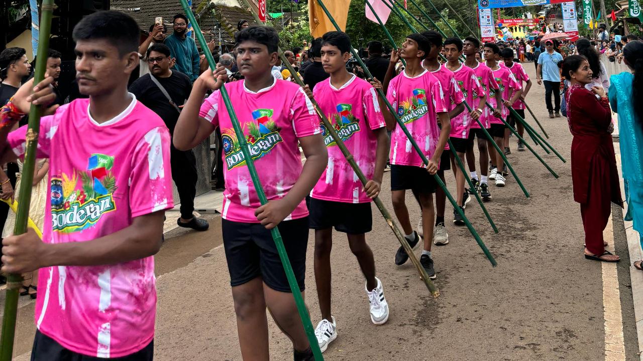 Known for its rich blend of tradition, history, and creativity, Bonderam is celebrated with flag parades, colourful floats, and cultural performances