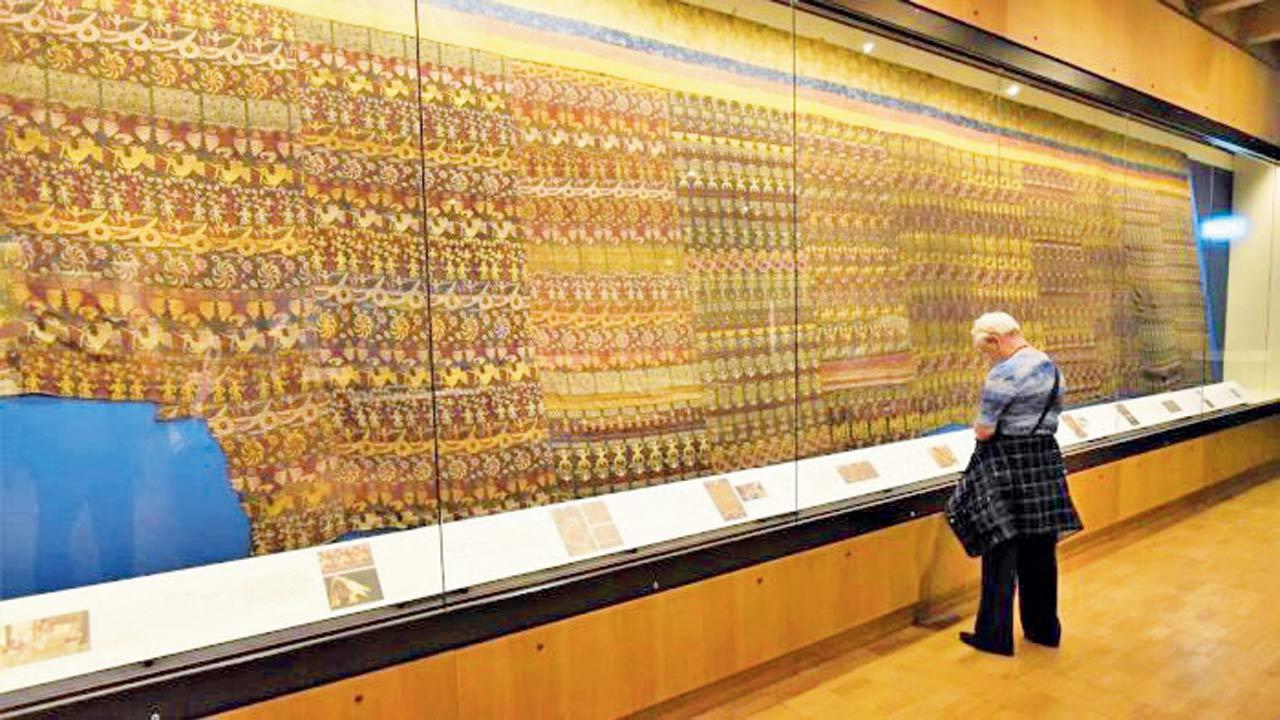 British museum to loan 16th-century ‘Vrindavani Vastra’ to Assam