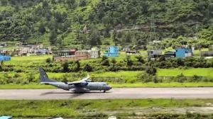 In Photos: C295 lands in Uttarkashi's Dharasu with relief material