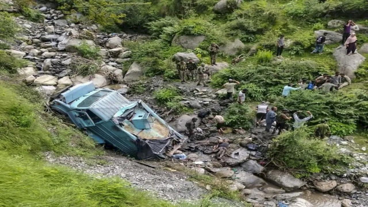 Three CRPF jawans killed after their vehicle falls into nullah in Jammu-Kashmir