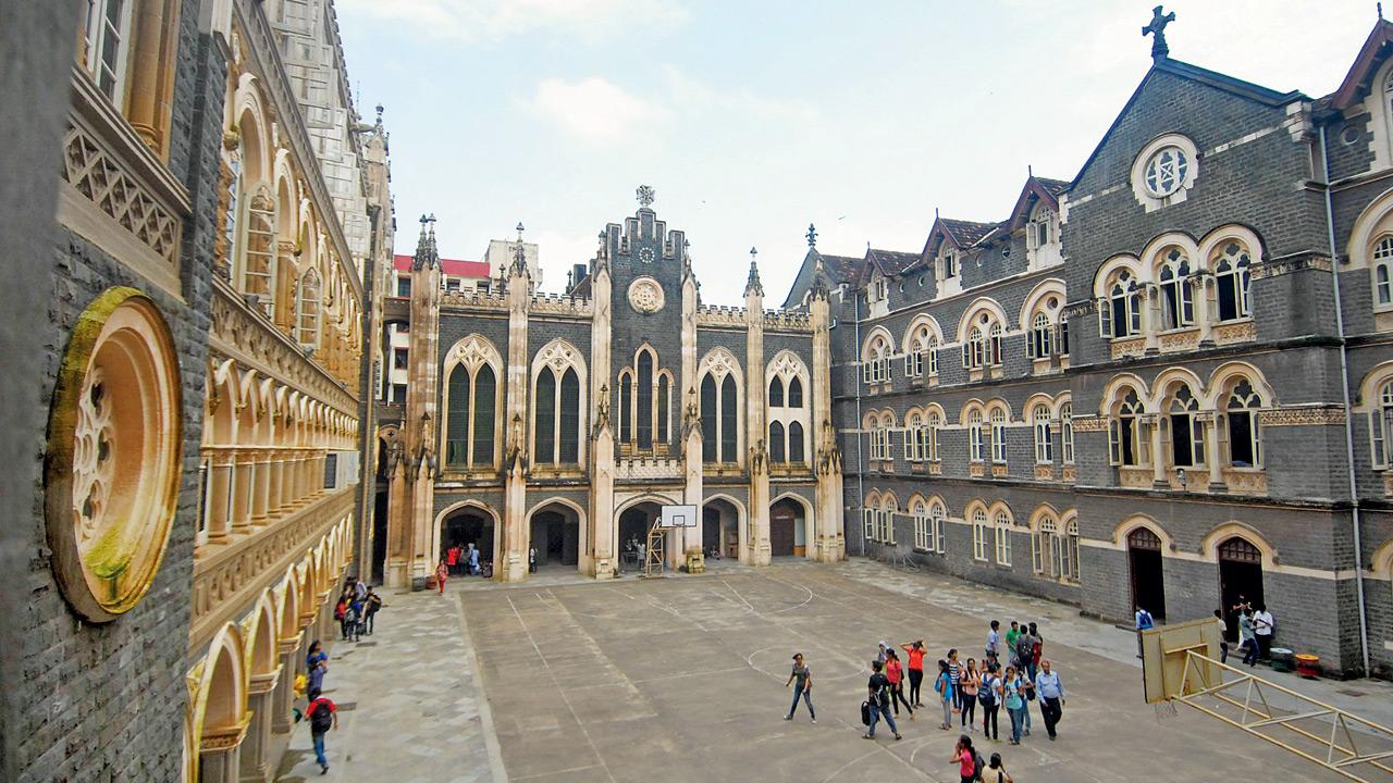 St Xavier’s College, Dhobi Talao.  FILE PIC