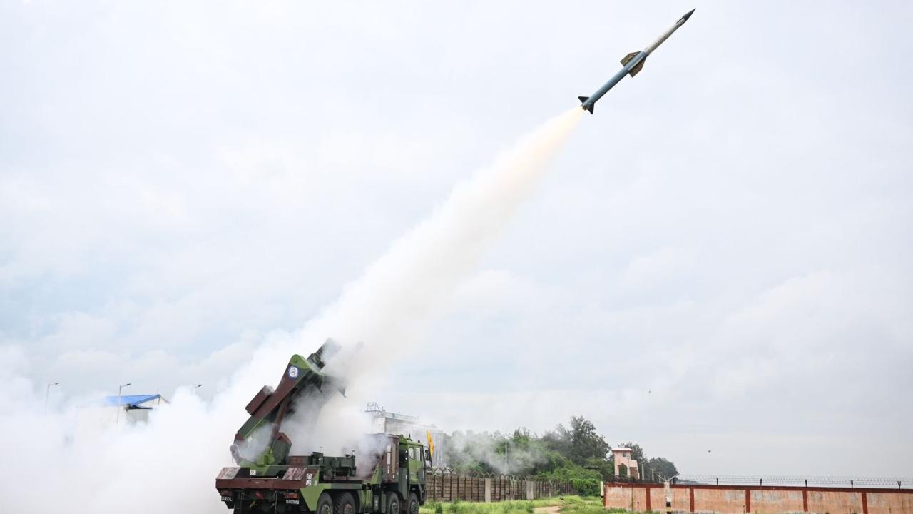 DRDO successfully conducts maiden flight tests of Integrated Air Defence Weapon System