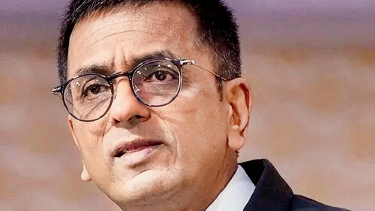 Former CJI DY Chandrachud. File Pic
