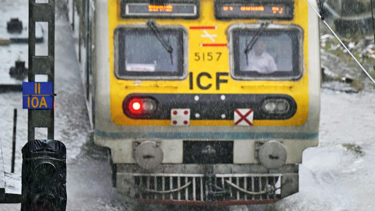 Mumbai rains: Flooded tracks halt Central Railway services