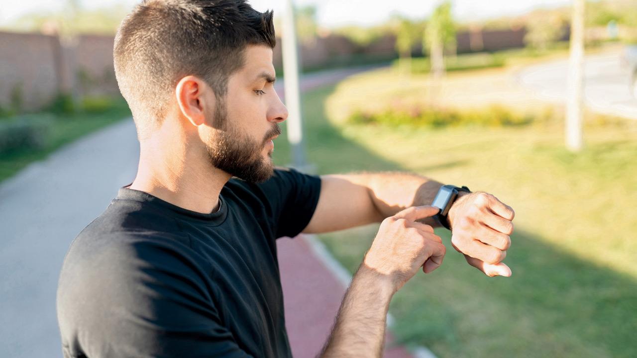 A wearable can help to monitor your heart rate