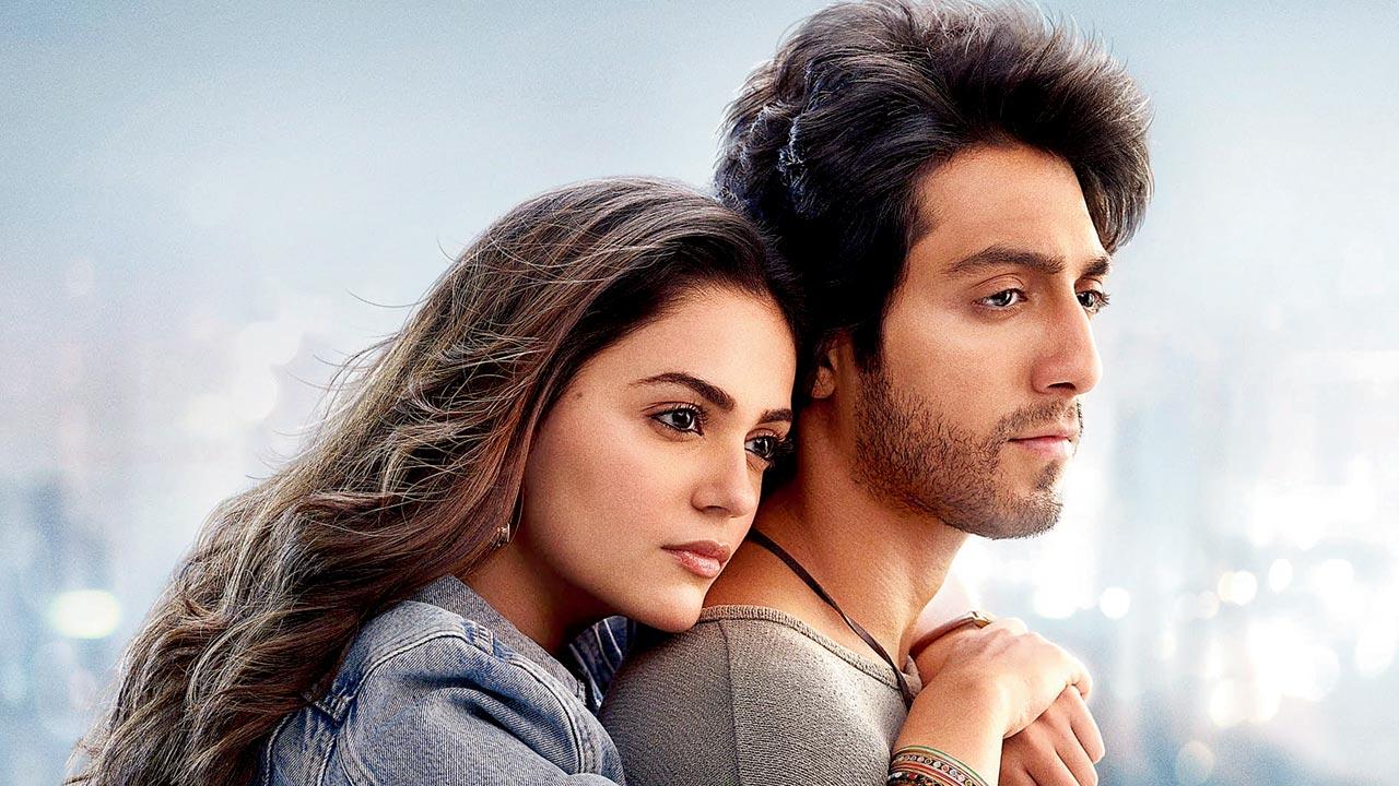 (L-R) Ahaan Panday and Aneet Padda