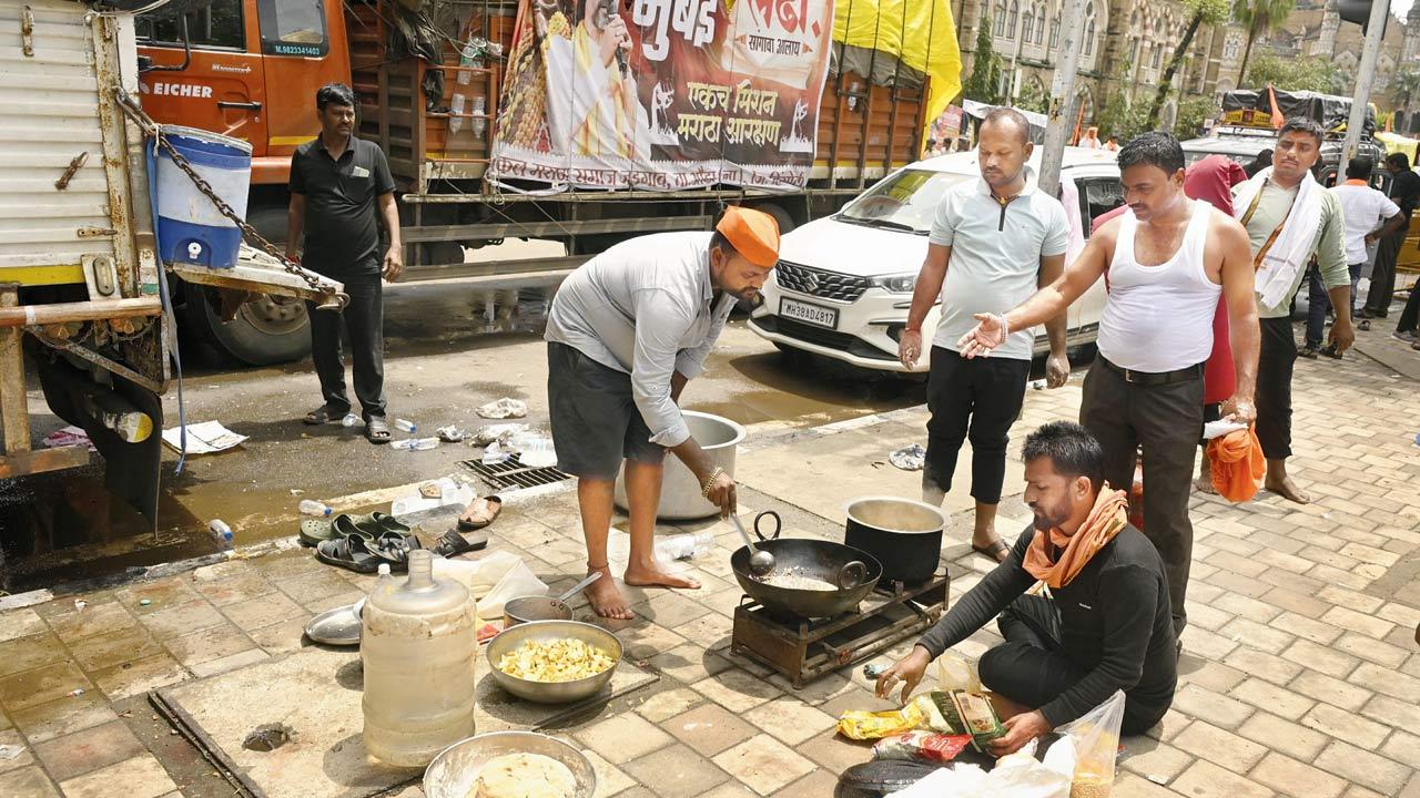 Maratha quota protest enters Day 3; may intensify after Ganeshotsav