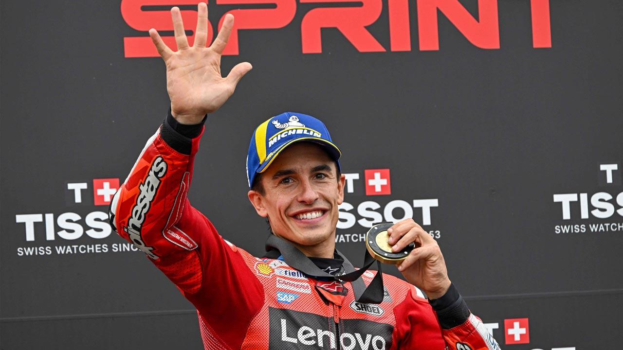 Moto Grand Prix: Ducati's Marquez wins Hungary sprint race