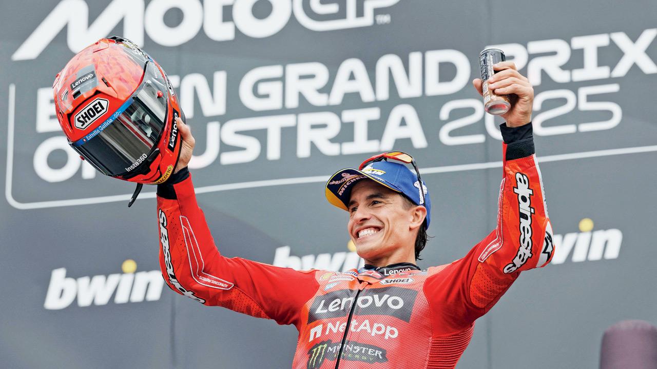 Six in a row for Marq Marquez with victory at Austrian MotoGP