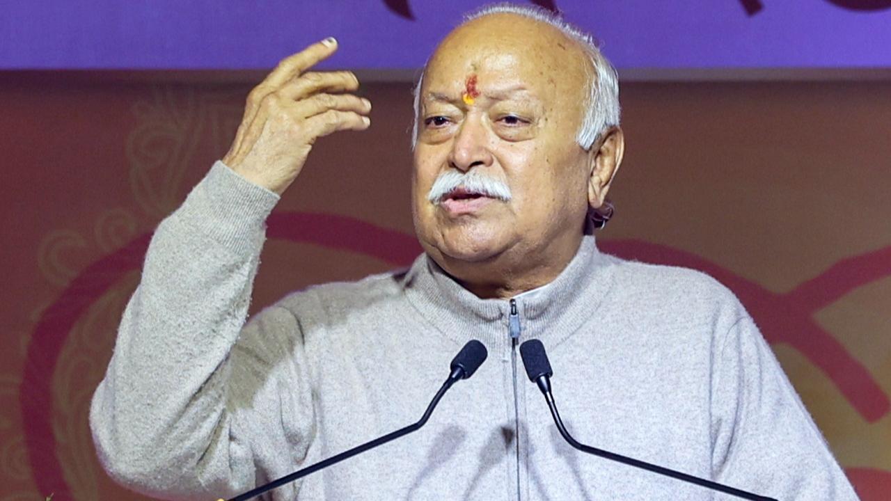 Need to make Sanskrit a medium of communication, says RSS chief Mohan Bhagwat