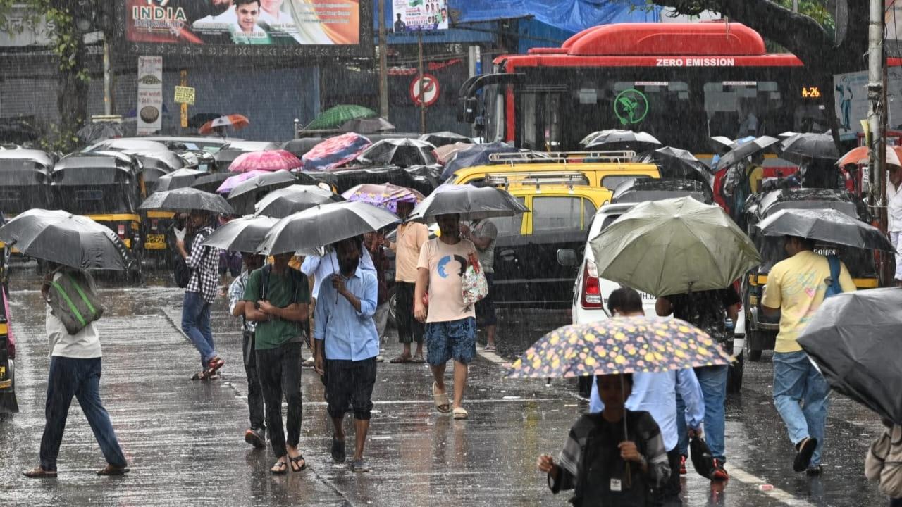 Local trains, considered as the lifeline of the metropolis, were running late by 15 to 20 minutes, according to officials and commuters