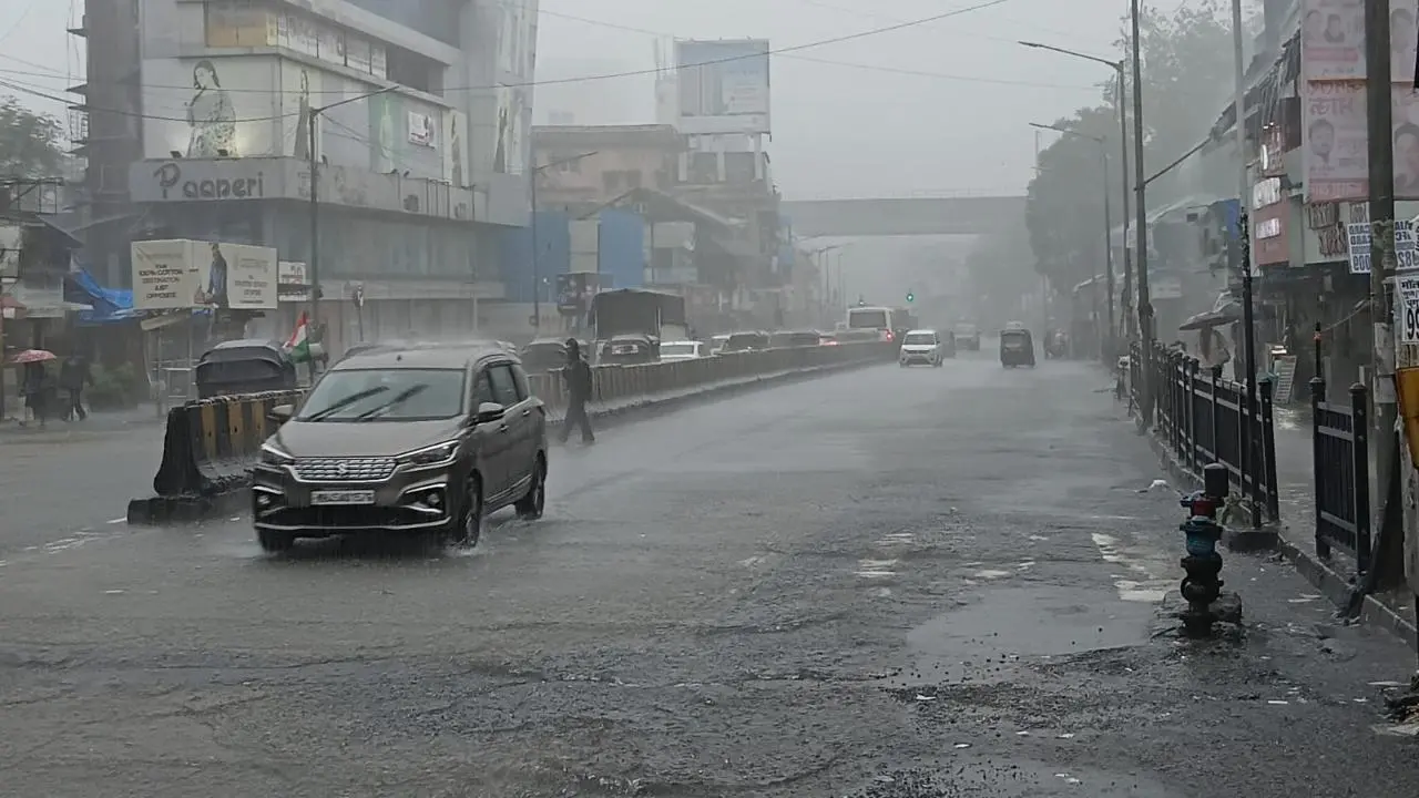 In Photos: Heavy rains lash Mumbai, commuters face disruptions