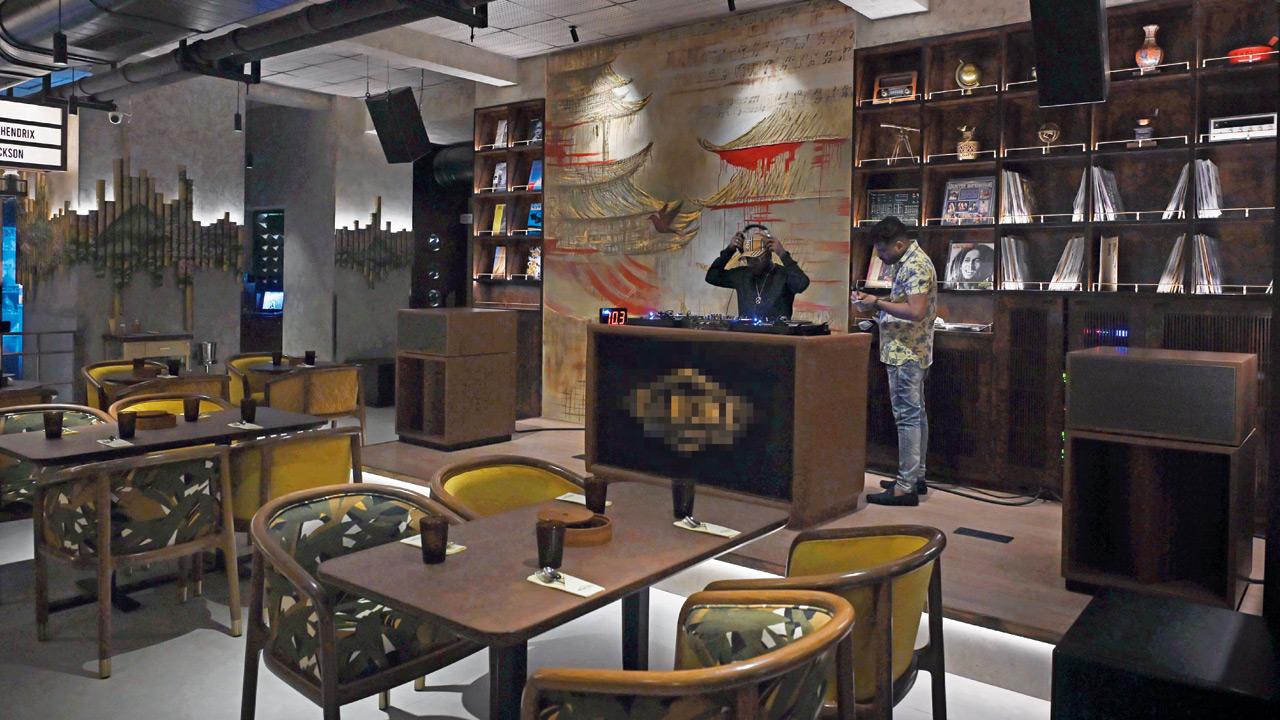 The vinyl bar helmed by a DJ hosts more than 220 titles in its collection. PICS/ASHISH RAJE