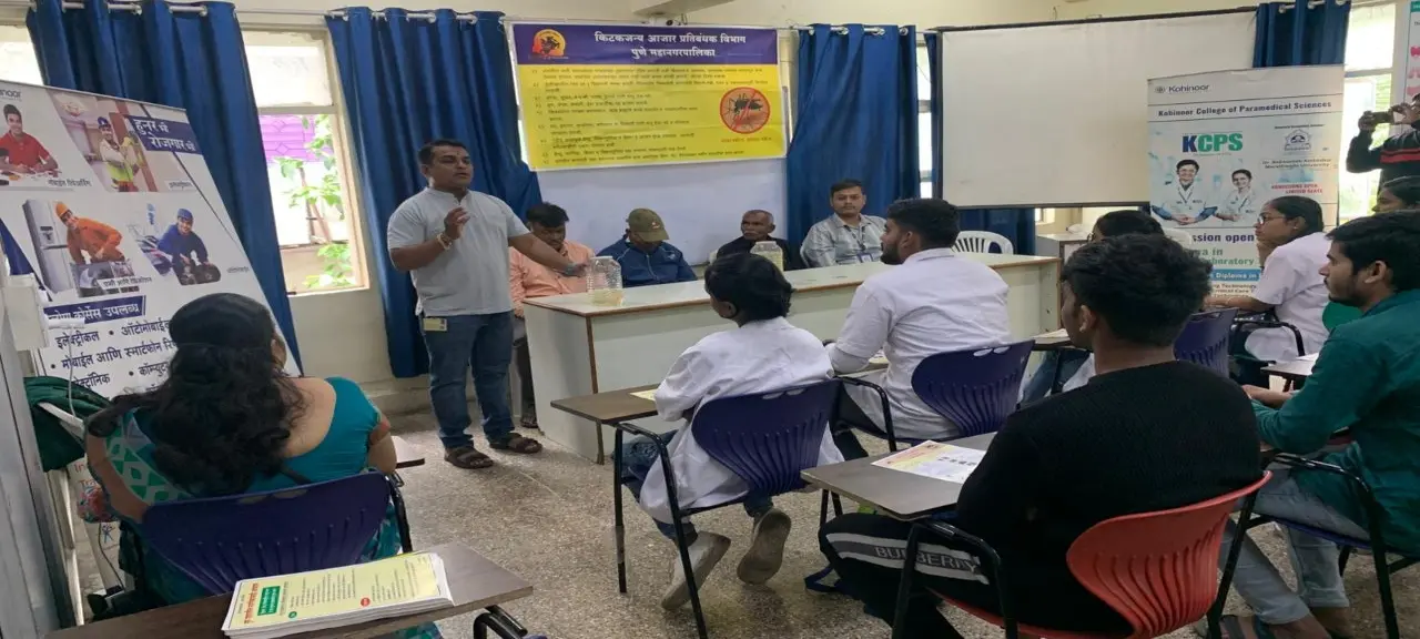 Pune para ver la caída principal en una enfermedad vectorial que se incorpora, pero el PMC dijo que la pelea no