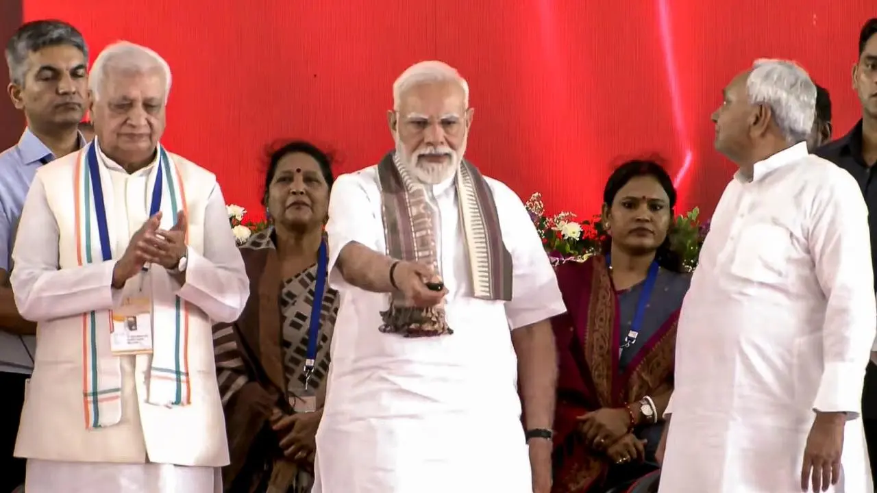 In Photos: PM Modi inaugurates Rs 13,000-crore development projects in Bihar