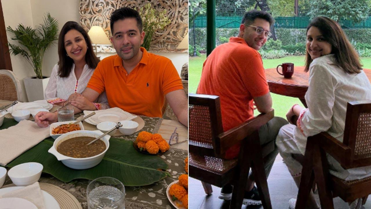 Parineeti Chopra, Raghav Chadha celebrate Independence Day with "family love"