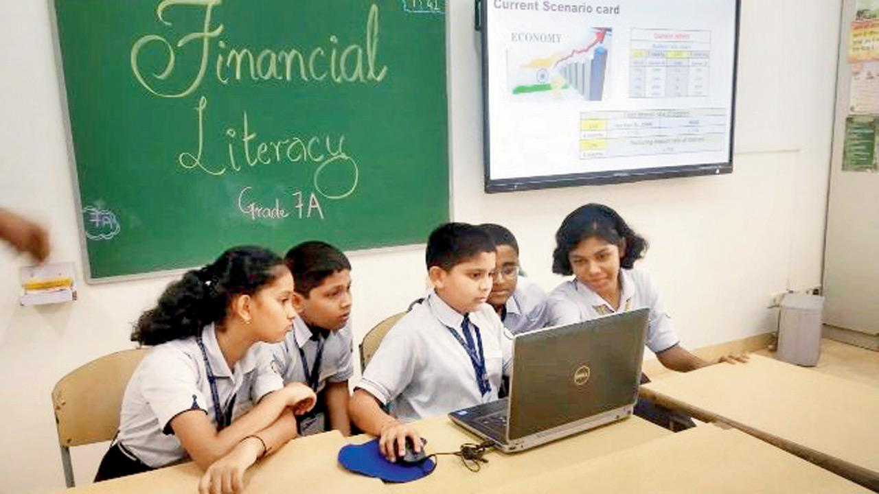 Amid online noise, schools teach students real financial sense