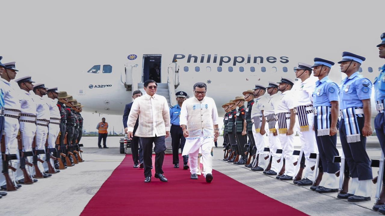 Philippines President Marcos begins 5-day state visit to India 